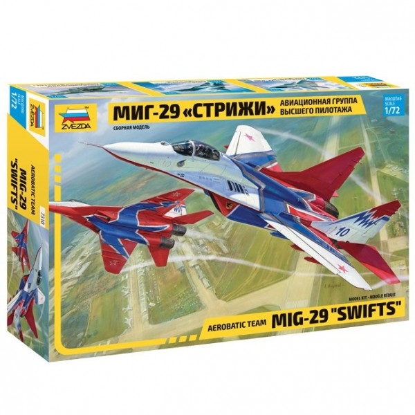 Сборная модель 7310 Самолет МиГ-29 Стрижи