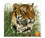 Набор для творчества Картина стразами Уссурийский тигр АЖ-485