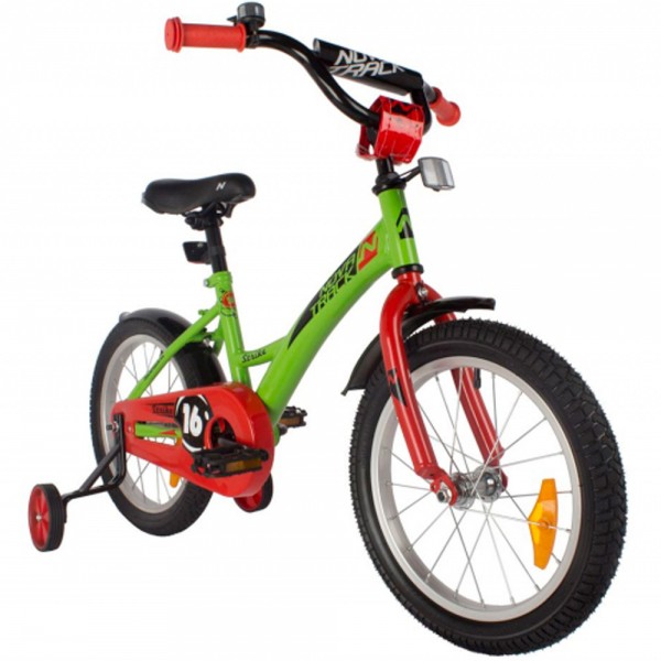 Велосипед двухколесный 16  STRIKE зеленый