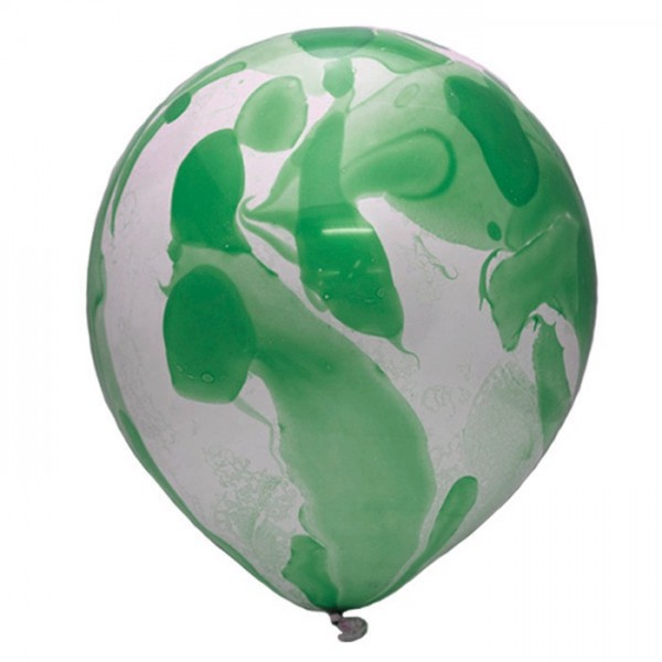 Шар 12/30см Многоцветный Green 25шт шар латекс 6054175