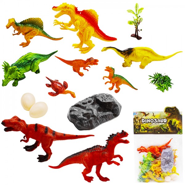 Набор животных 22-1CY Динозавры в пак.
