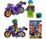 Конструктор LEGO 60296 Город Акробатический трюковый мотоцикл