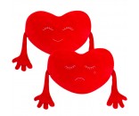 Подушка: Сердце красное 32X46X14 см OT7016