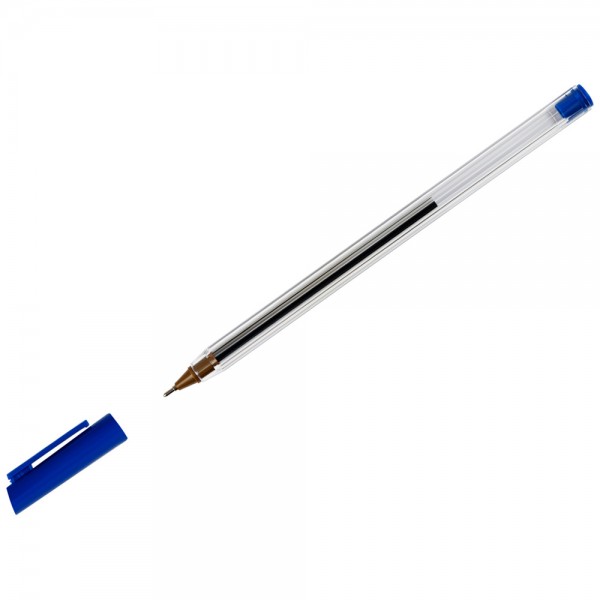 Ручка шарик синий 0,7мм СТАММ 800 346457