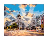 Набор для творчества Роспись по холсту Мадрид.Испания 40*50см Х-6577